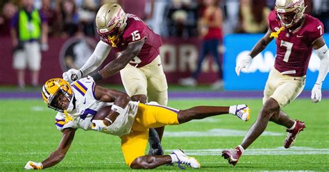 Lsu Fsu Matchup Nets Million Viewers Second Most All Time For Sunday Opener On