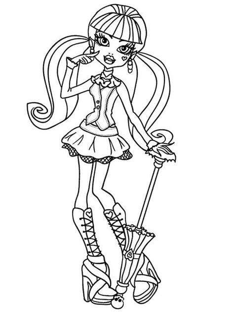 Dibujos Para Pintar De Las Monster High Frankie Stein Imagui