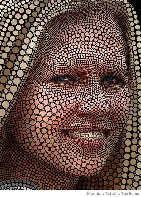 Fantasy Art Of Illusion Amazing Art Made Entirely Of Circles By Ben Heine