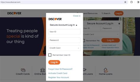 Discover Credit Card Login My Account
