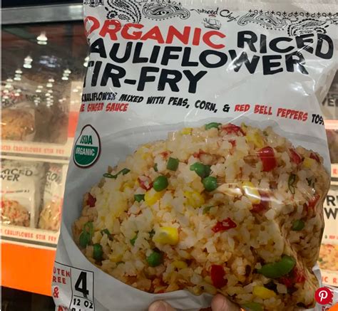 Cauliflower rice can also be found now in europe and australia, so. Tattooed Chef Organic Riced Cauliflower Stir-Fry, $8.99 for four 12-ounce bags @ Costco | Stir ...