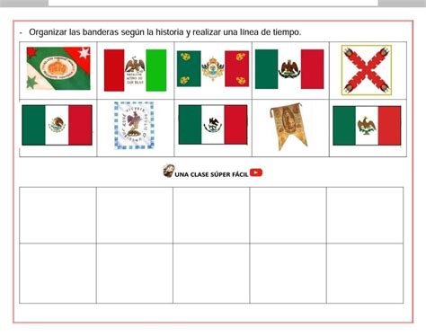 Linea Del Tiempo De Las Banderas De Mexico Por Favor Brainly Lat My