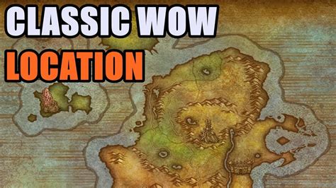 Theramore Isle Dustwallow Marsh Warrior Trainer Location Classic Wow Youtube
