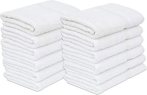 Gold Textiles Bath Towels 12 Pack 24x48 Economy Cotton Blend Hotel Spa