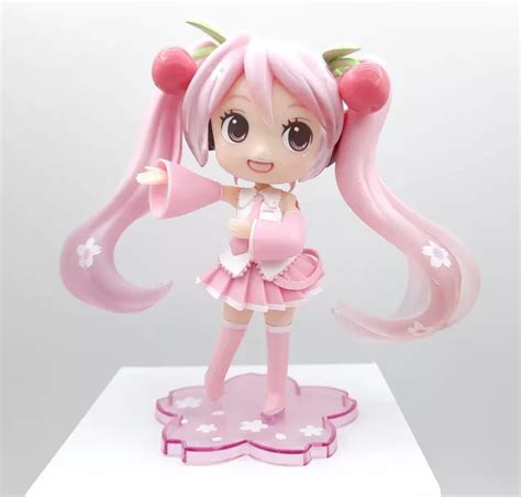 Vocaloid Hatsune Miku Sakura Cherry Blossom Chibi Figure Toy Display 5