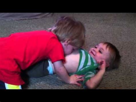 Jude Blowing Raspberries On Noah S Belly YouTube