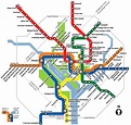 Metrorail Map (washingtonpost.com)