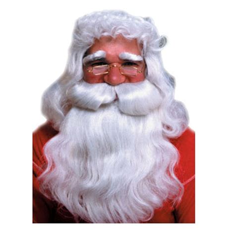 Thrifty Santa Wig And Beard Set