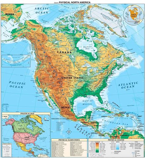 North America Map Region City | Map of World Region City