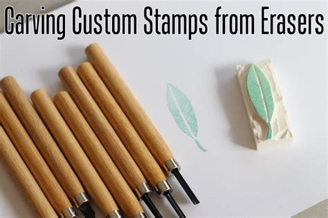 How To Carve Stamps From Erasers In 15 Minutes Or Less The Country