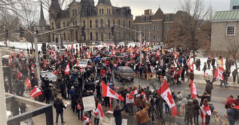2 Arrested Vehicle Seized During Anti Mandate Protest In Fredericton New Brunswick