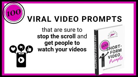 100 Viral Video Prompts
