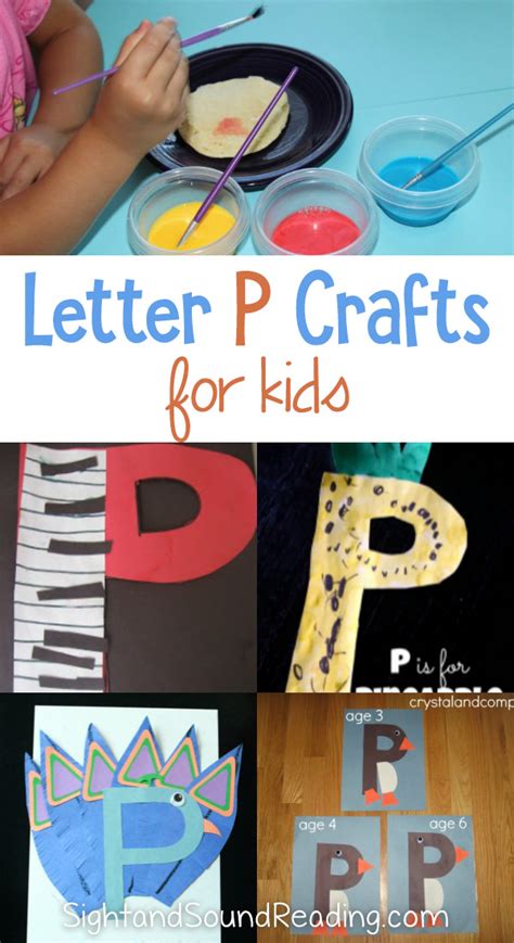 Letter P Crafts