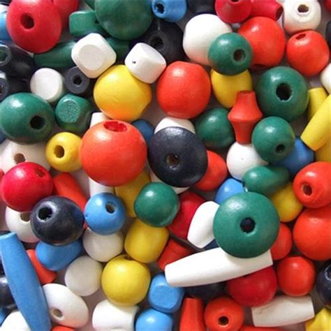 Wooden Craft Beads 18 To 30mm