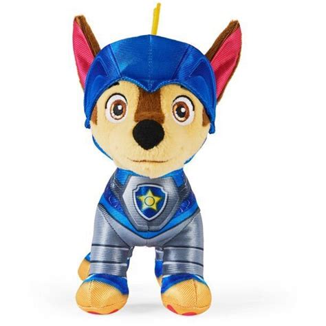 Paw Patrol Rescue Knights Chase Plush Toy 8 Inches Tall