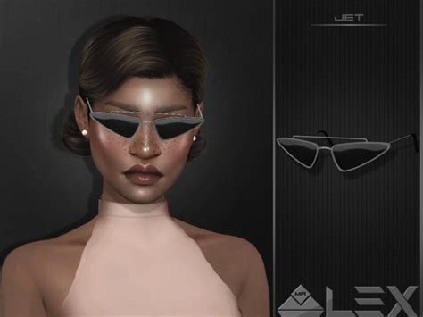 Jet Sunglasses By Mralex At Tsr Sims 4 Updates