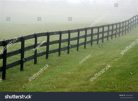 Fence Line Stock Photo 102930341 Shutterstock