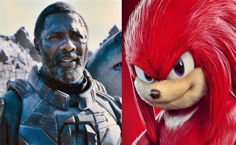 New Image Reveals Idris Elba As Knuckles In Sonic The Hedgehog 2