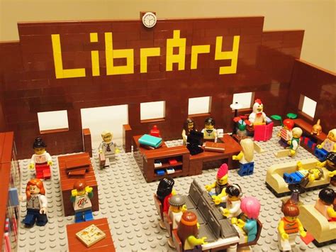 The Library In Lego Form Aka The Absolute Last Post I Will Write About