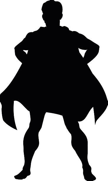 Royalty Free Superhero Silhouette Clip Art Vector Images