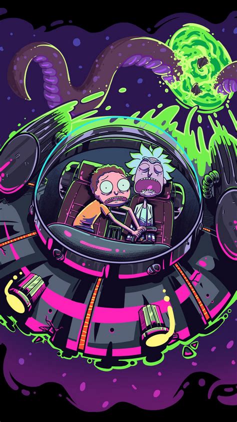 Wallpaper Rick And Morty Iphone Background 3d Iphone Wallpaper 2023