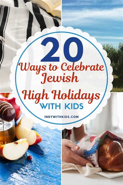 Celebrating The Jewish High Holidays With Kids Rosh Hashanah To