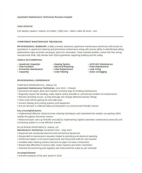 Use our supervisor resume example and tips to learn how to put together an effective application. Maintenance Resume - 9+ Free Word, PDF Documents Download ...