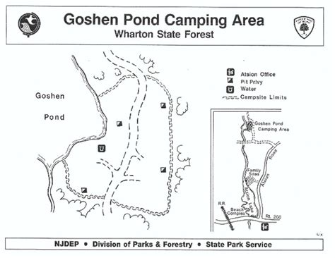 Goshen Pond Camp Area Map Hammonton Nj 08037 • Mappery