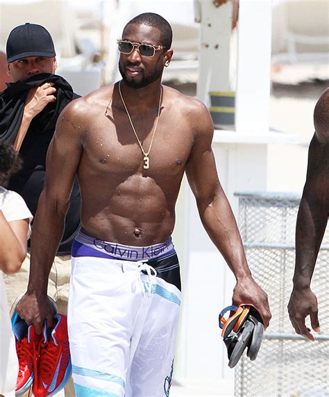 dwyane wade s shirtless pics looks so buff fans wonder about nba comeback hollywood life