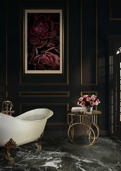 5 Luxury Bathroom Ideas With Stunning Side Tables