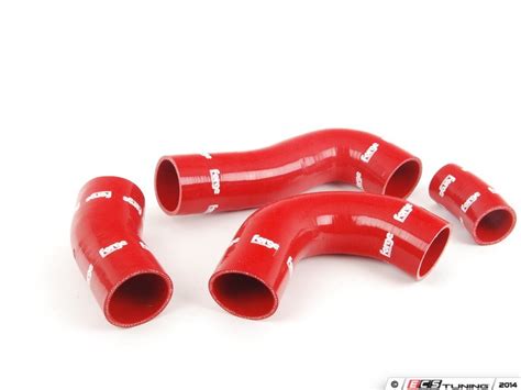 Forge Fmktmk Red Piece Silicone Turbo Hose Kit Red