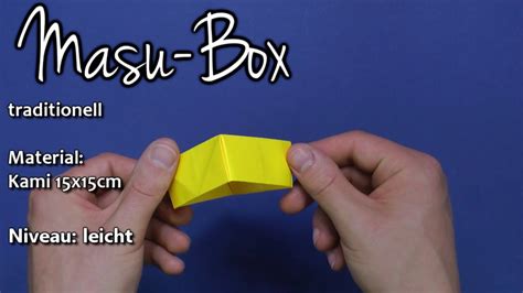 Miyuki lacza laterne selber basteln: Origami Box - Faltanleitung - YouTube