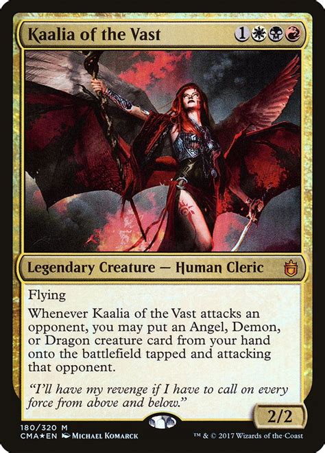 Kaalia Of The Vast · Commander Anthology Cma 180 · Scryfall Magic