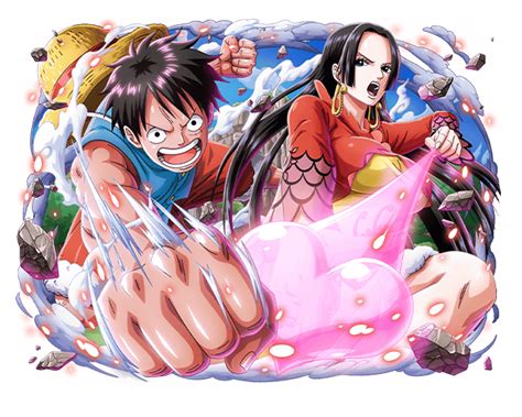 Luffy And Boa Hancock By Bodskih On Deviantart In 2021 Luffy And