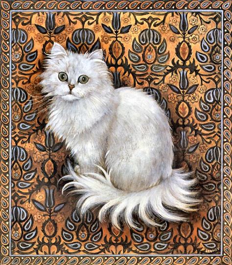 White Cat Cat Wall Art Cat Artwork Cat Art Print Cat Lover Ts