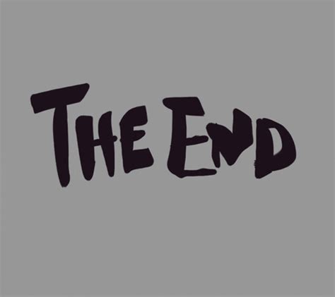 The End Film Gif By Denyse Find Share On Giphy