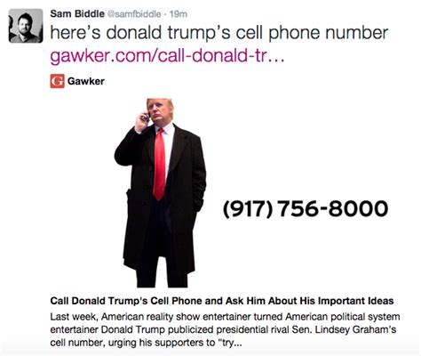 Amazon business american express card. Gawker Writer Releases Trump's Private Cell Phone Number | MRCTV
