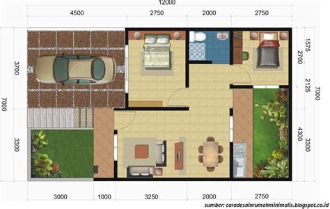 Desain rumah minimalis 2 lantai ukuran 6x8 youtube via youtube.com. Gambar Denah Rumah Minimalis Ukuran 6x10 Terbaru 2017 ...
