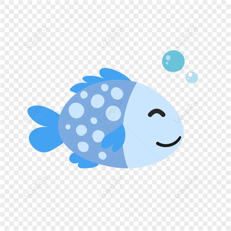 Small Fish Icon Free Vector Illustration Material Png Image