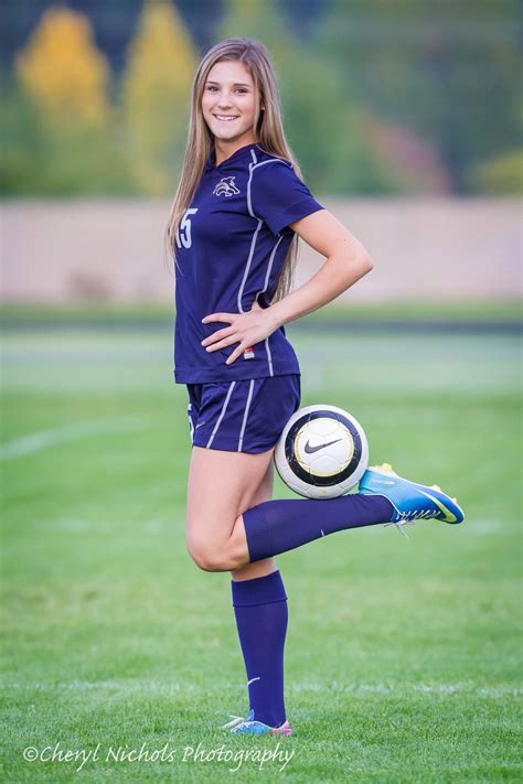 Senior Photos Girls Soccer Outside Photo Ideas High School Picture Cheryl Nichols