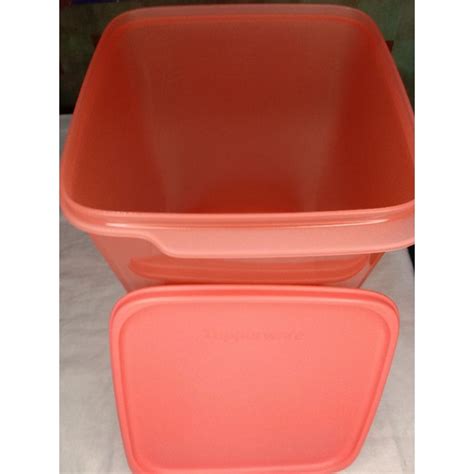 Tupperware Space Savers Squares 54 L Without Packaging Shopee