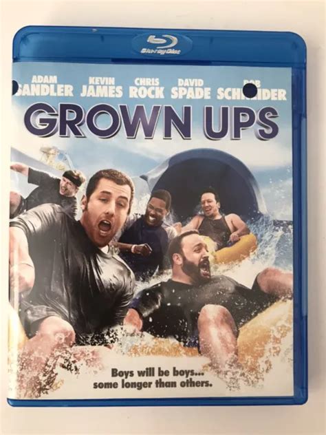 Grown Ups Blu Ray Adam Sandler Kevin James Chris Rock David Spade Rob Schneider Picclick