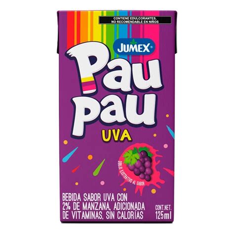 Bebida Jumex Pau Pau Sabor Uva 125 Ml Walmart