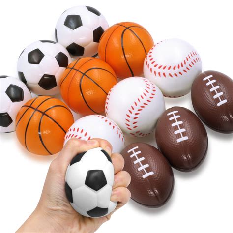 Soccer Squishy 24 Googly Toy With Stress Ball Balls Ja Ru Stretchy