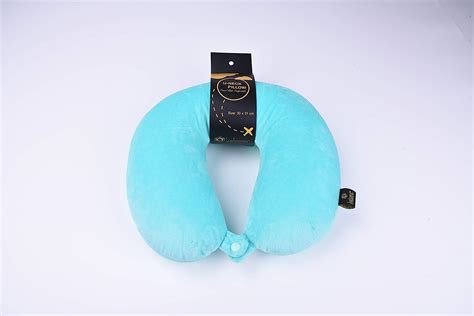 Lushomes Neck Pillow For Travel Blue Microbeads Neck Pillow Travel Pillow Neck Pillow Travel