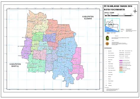 000 Peta Kota Yogyakarta