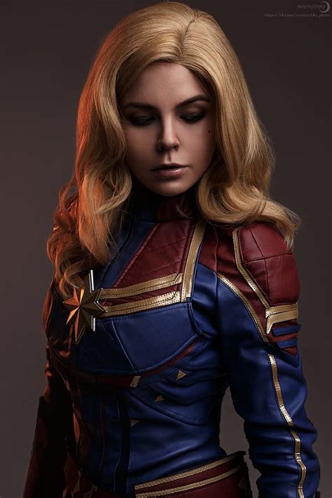 russian cosplay captain marvel by asami