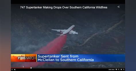 Worlds Largest Firefighting Airplane Battles Ca Wildfires Firehouse