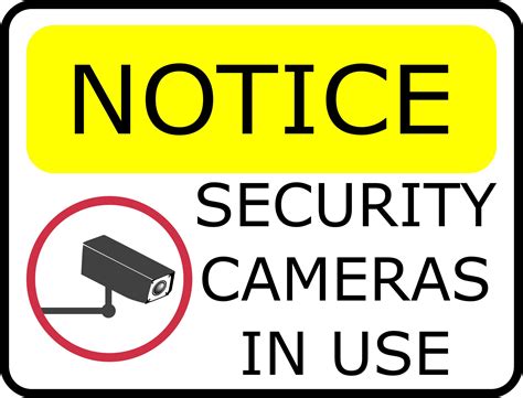 Security Camera Sign Png Icons In Packs Svg Download Free Icons And