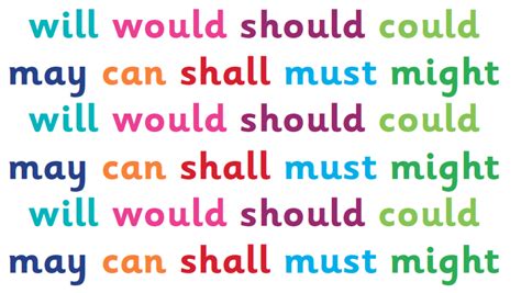 They are followed by a verb in its base form without the to. What are modal verbs? | TheSchoolRun